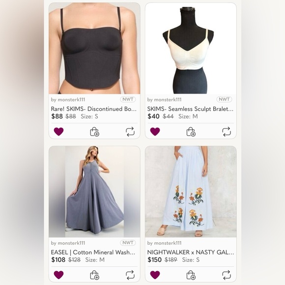 CLOTHES/BRAS - Picture 2 of 6